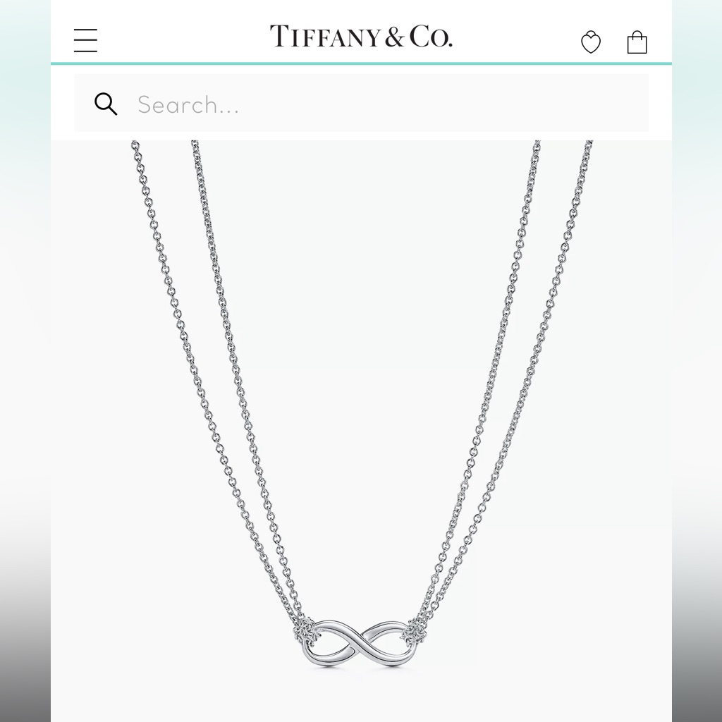 Tiffany Infinity Necklace
